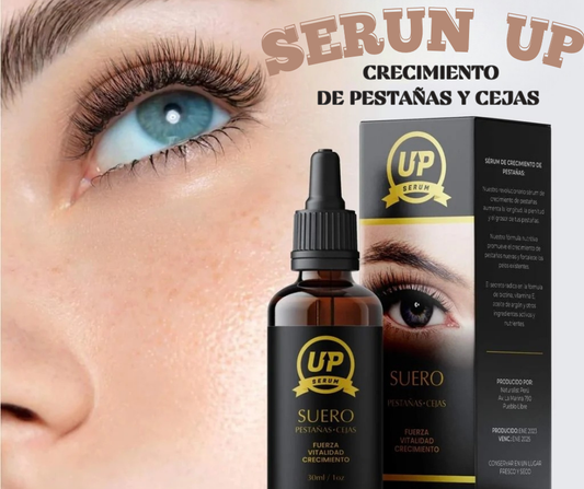 Serun Up - Crecimiento de pestañas y cejas